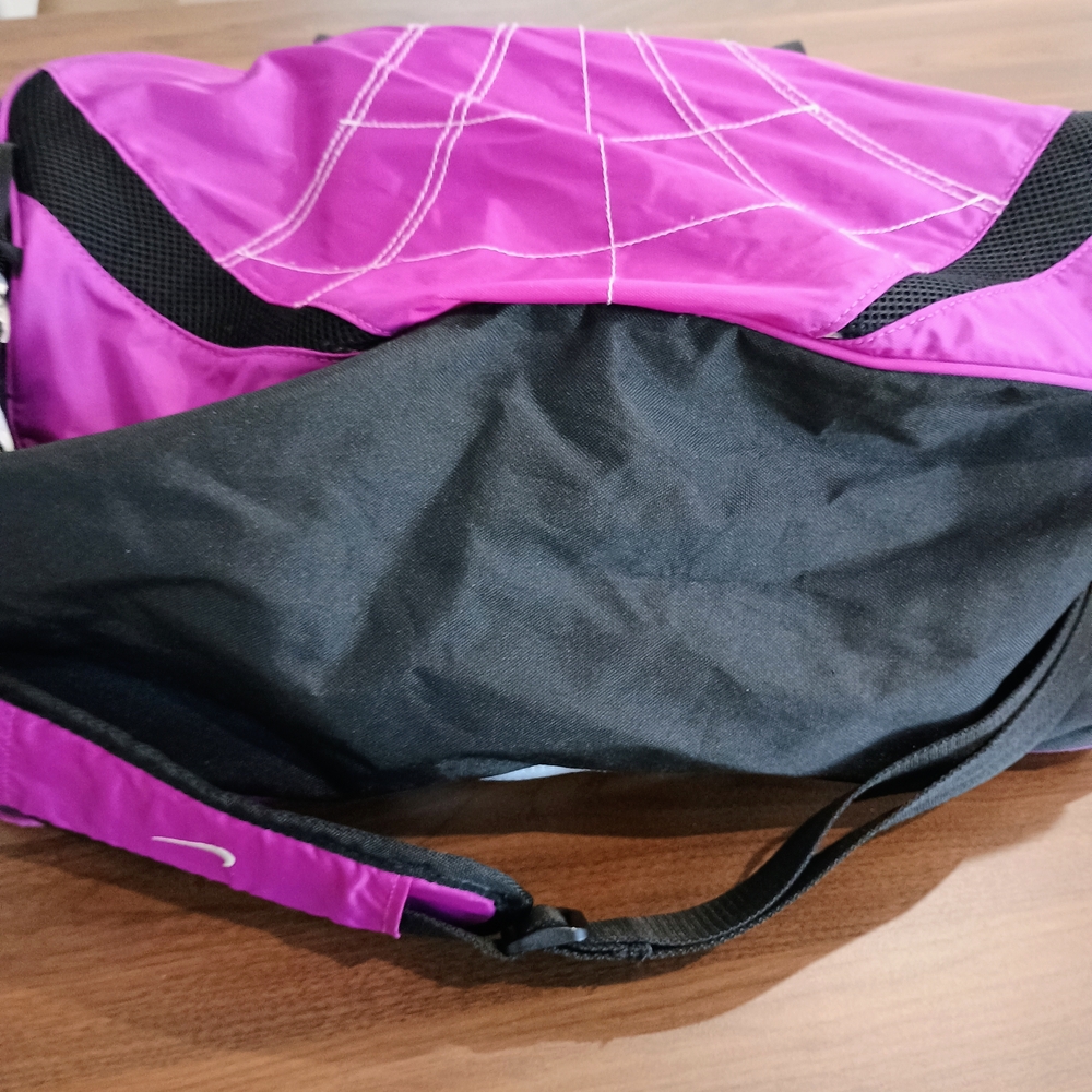 Nike Purple and White Duffel Bag - Picture 4 of 6